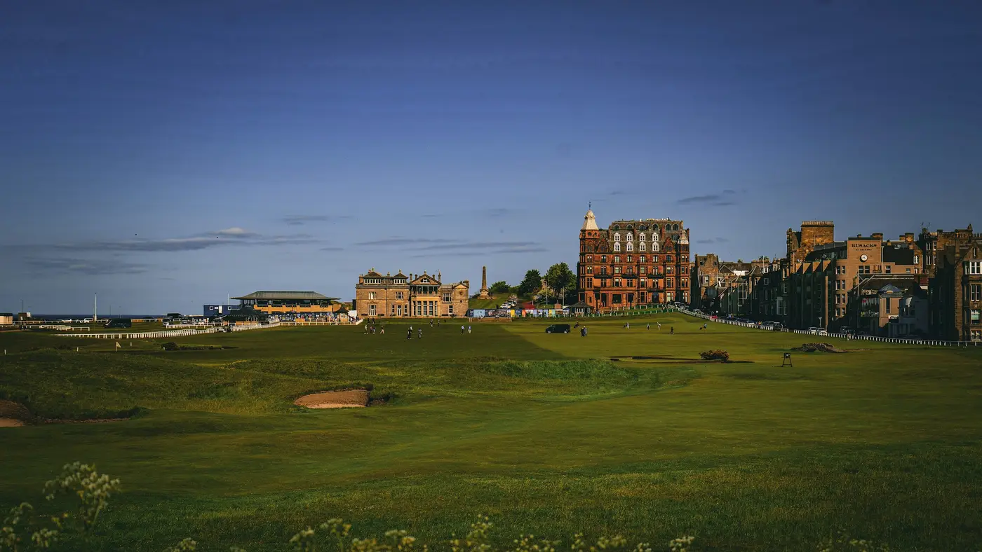 The venue: The Old Course, St Andrews