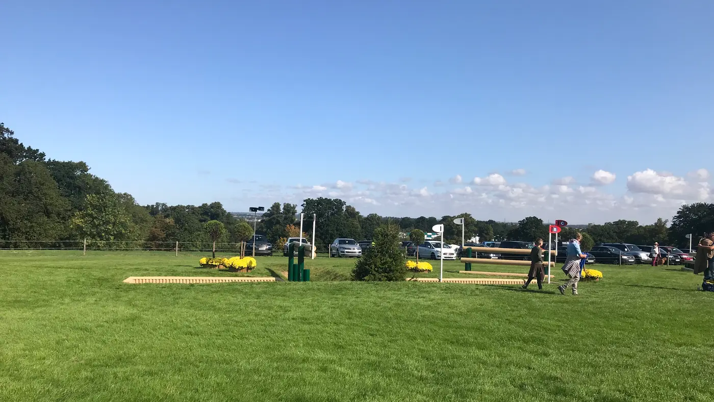Burghley Horse Trials in Stamford, England