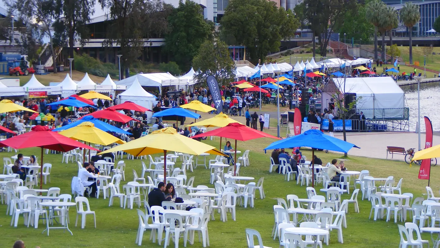 Tasting Australia in Adelaide, Australia